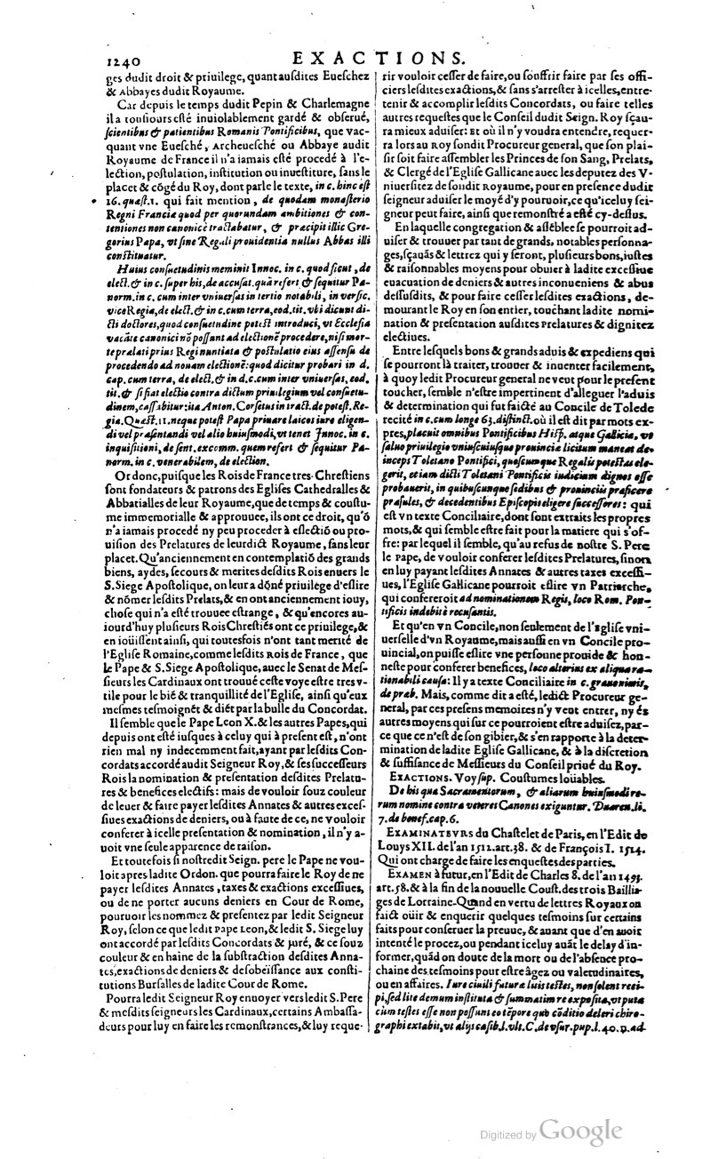1629 - Veuve Nicolas Buon - Trésor du droit français (21754 T. 1) - BM Lyon