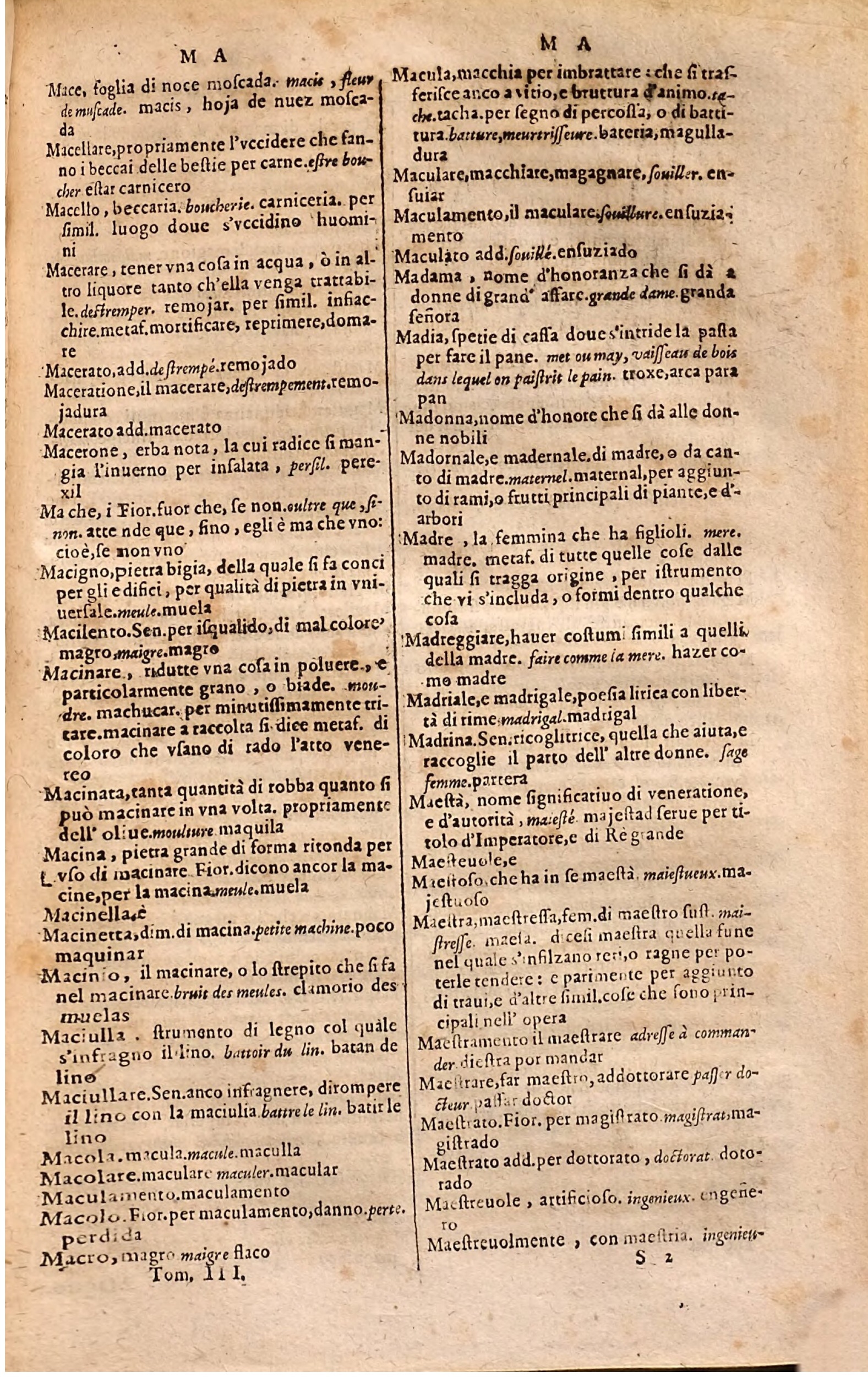 1627 - Jacques Crespin - Trésor des trois langues (Troisième partie) - Regensburg