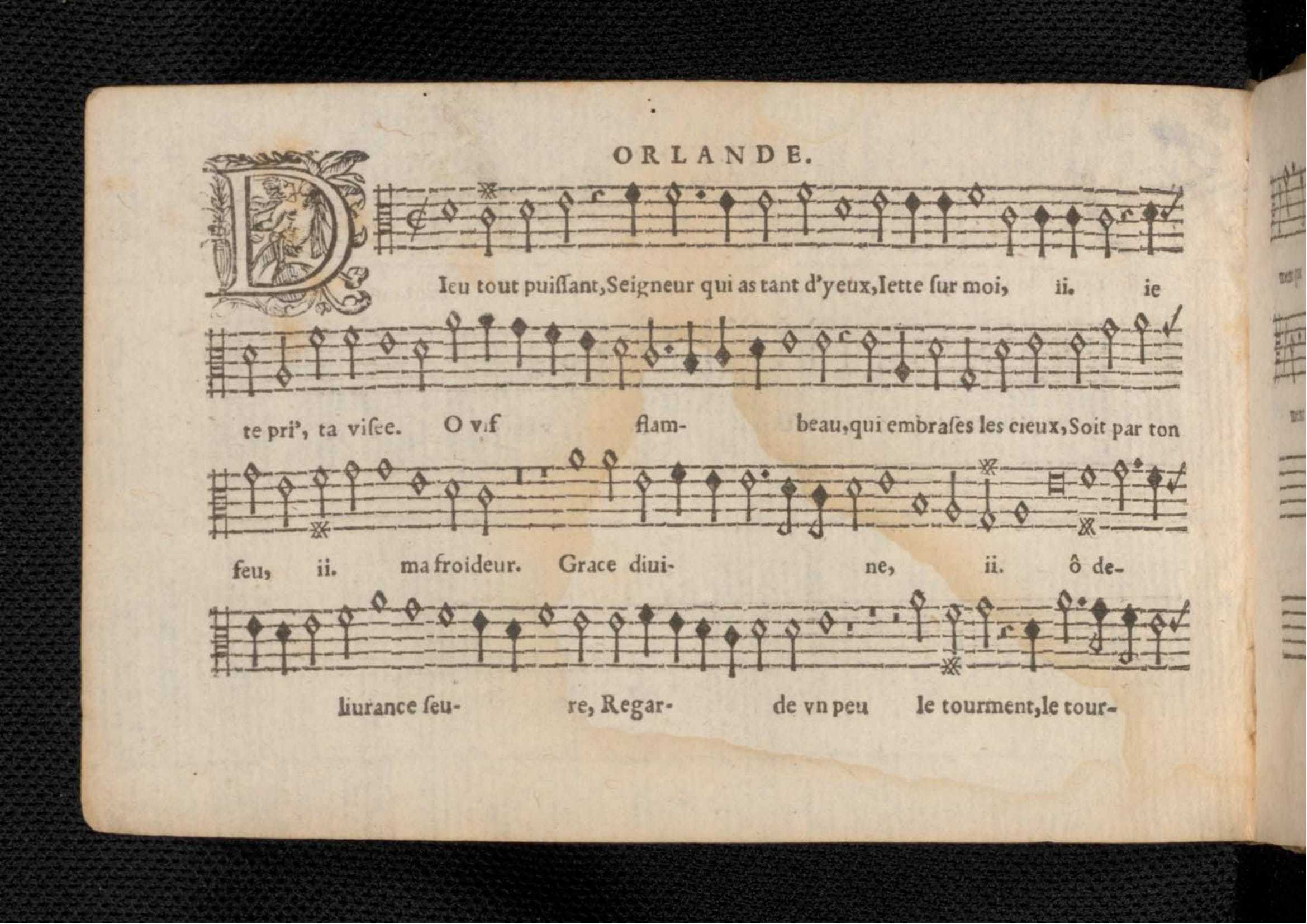 1576 - [Pierre de Saint-André] - Trésor de musique d’Orlande de Lassus Tenor - KBR Bruxelles