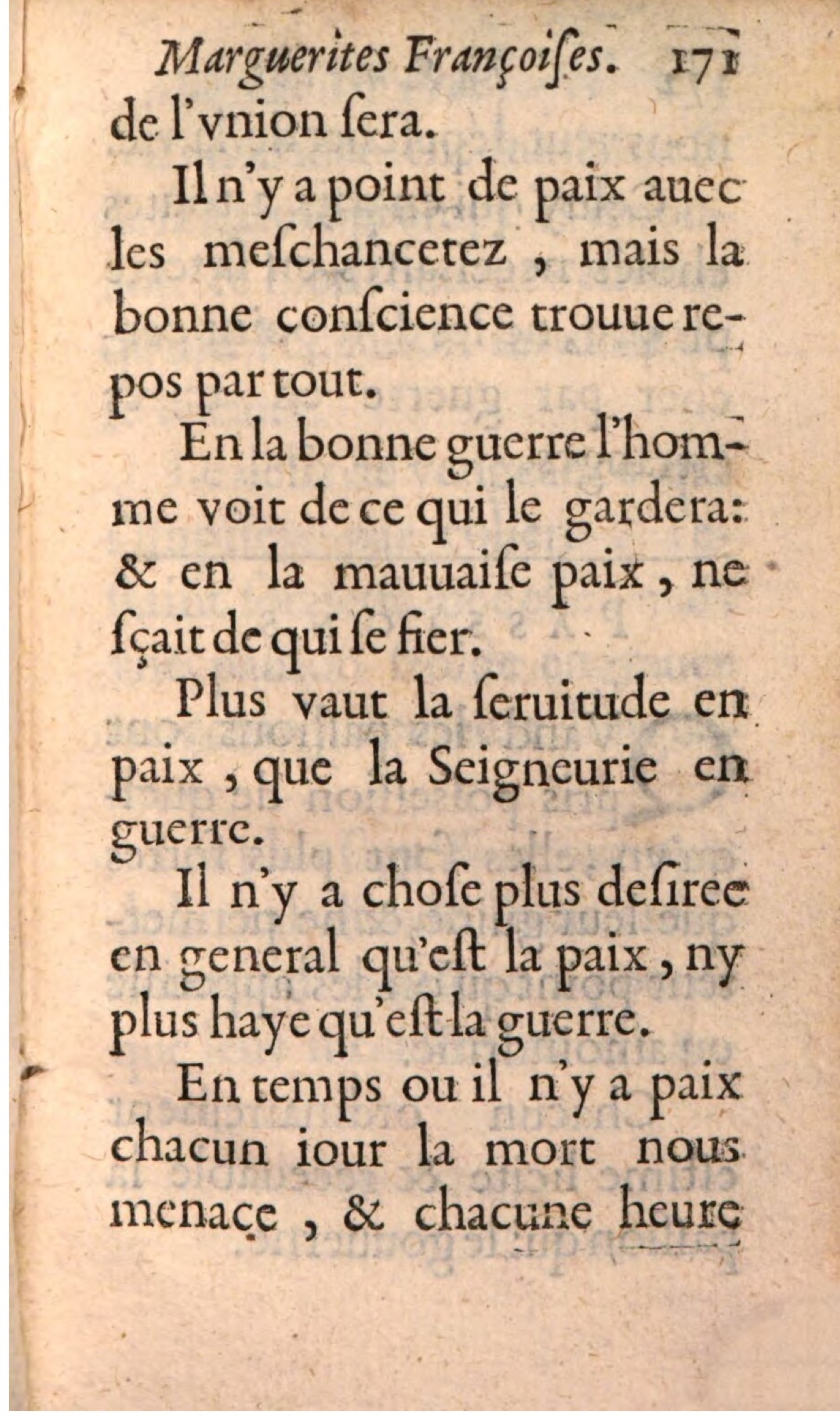 1611 - Théodore Reinsart - La Suitte des marguerites françoises, ou second thresor du bien dire - BSB Munich