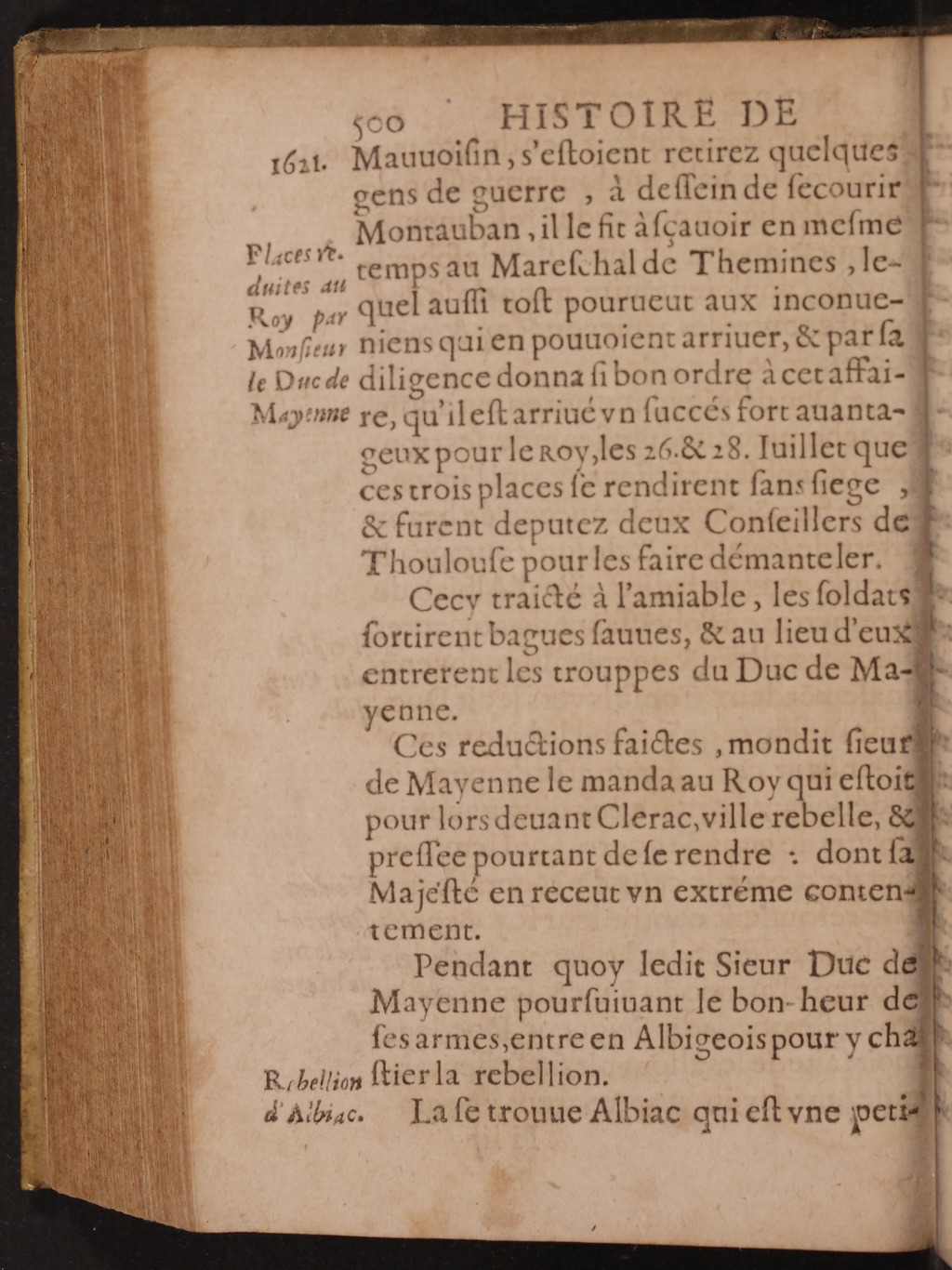 1626 - Joseph Bouillerot - Trésor de l’histoire générale de notre temps - BnF Arsenal