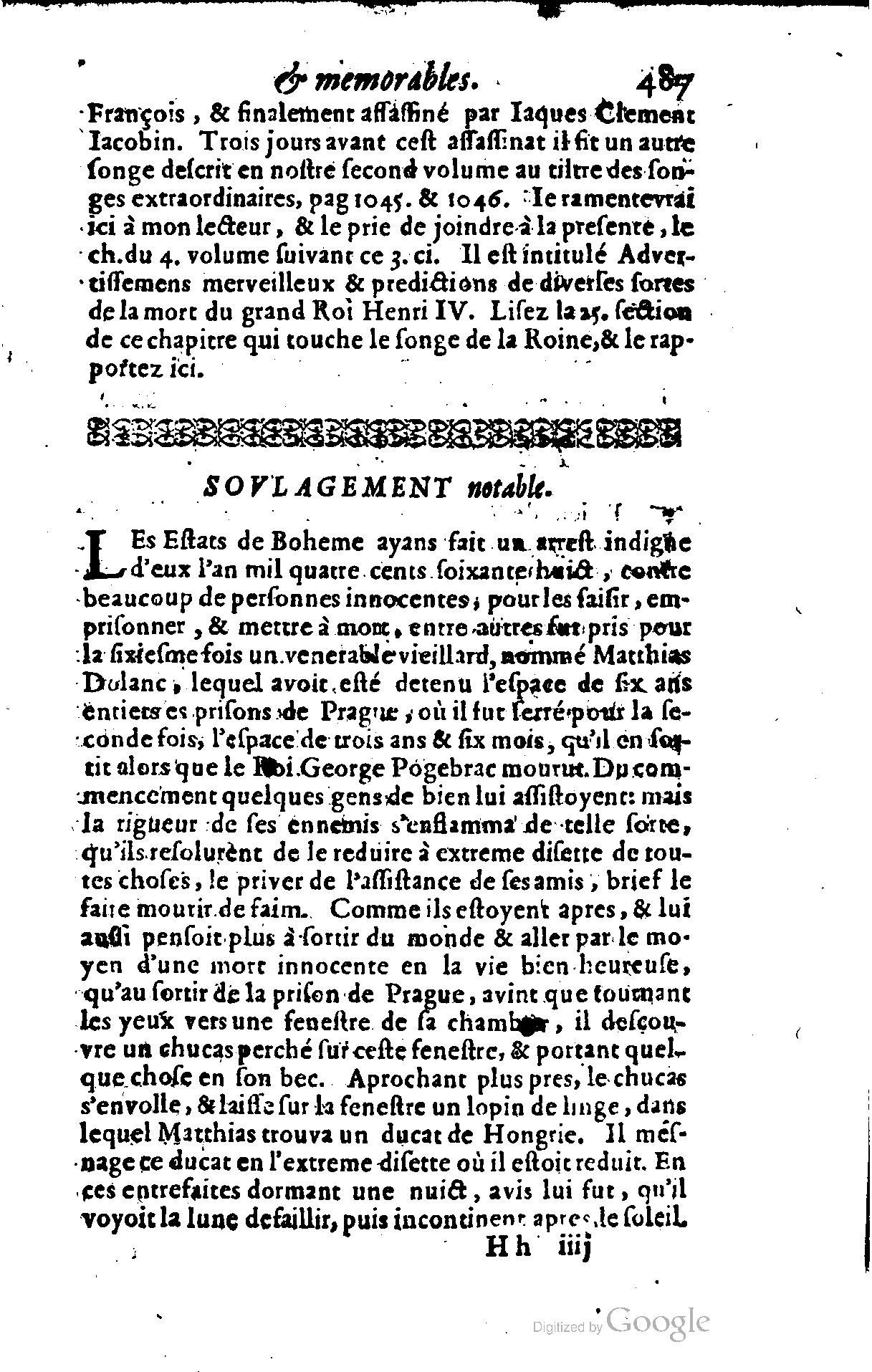 1628 - Jacques Crespin - Trésor d’histoires admirables et mémorables - BSB Munich