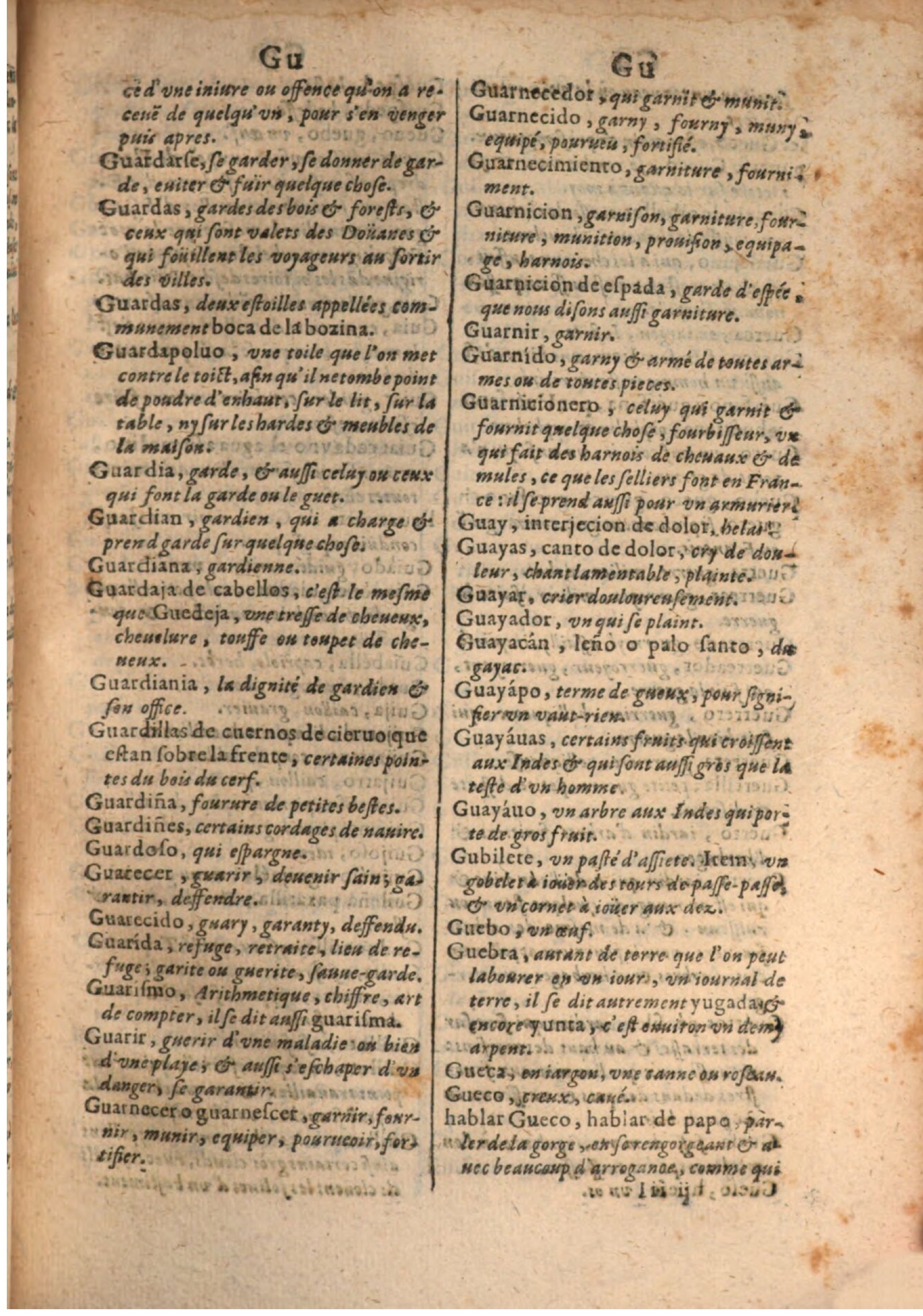 1645 - A. de Sommaville et A. Courbé - Trésor des deux langues espagnole et française - BSB Munich 1645 - A. de Sommaville et A. Courbé - Trésor des deux langues espagnole et française - BSB Munich