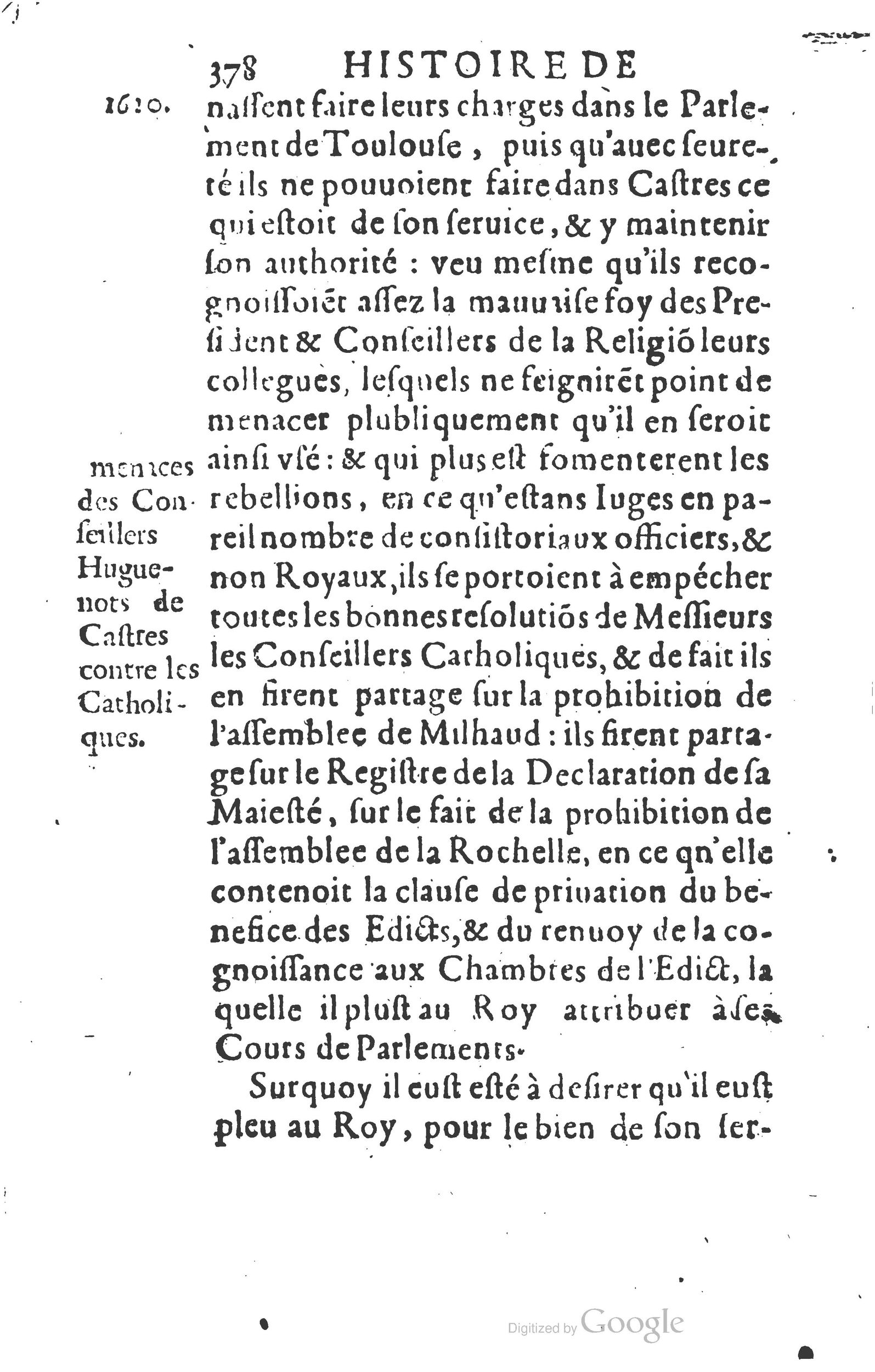 1624 - Joseph Bouillerot - Trésor de l’histoire générale de notre temps - BM Lyon 1624 - Joseph Bouillerot - Trésor de l’histoire générale de notre temps - BM Lyon