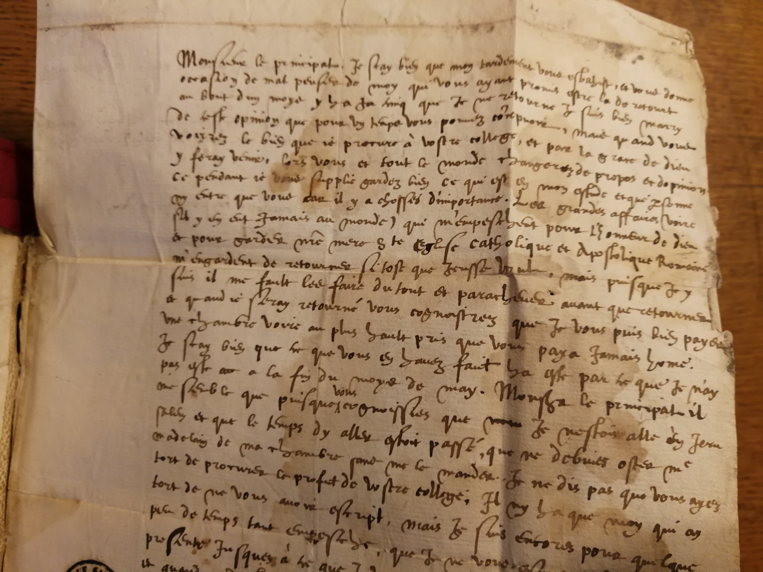 1578 - Nicolas Chesneau - Trésor et entière histoire de la triomphante victoire du corps de Dieu sur l’esprit malin - Bibliothèque Sainte-Geneviève