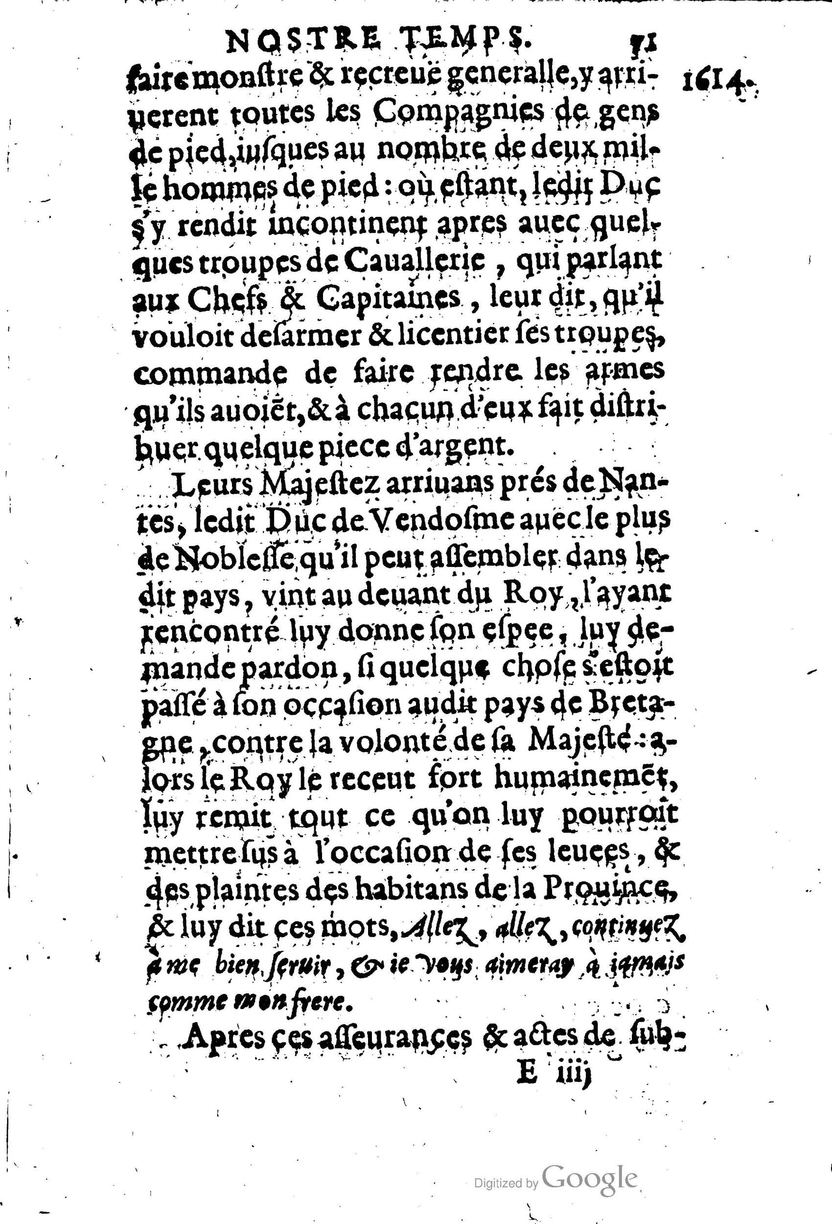 1623 - Joseph Bouillerot - Trésor de l’histoire générale de notre temps - BM Lyon