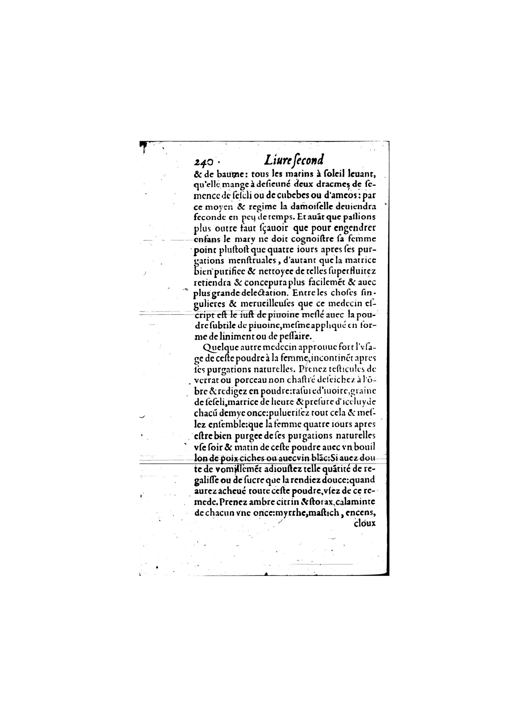 1587 - Jacques du Puis - Trésor des remèdes secrets pour les maladies des femmes - BnF 1587 - Jacques du Puis - Trésor des remèdes secrets pour les maladies des femmes - BnF