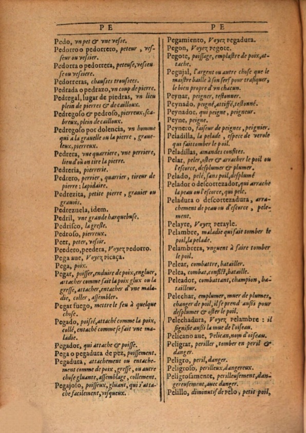 1607 - Marc Orry - Trésor des deux langues espagnole et française (Première et Seconde parties) - ÖNB Wien