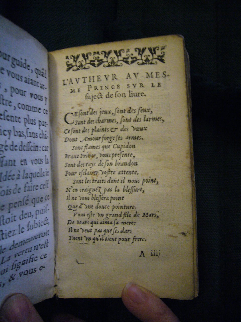1597 - Matthieu Guillemot - Trésor d’amour - BnF Arsenal
