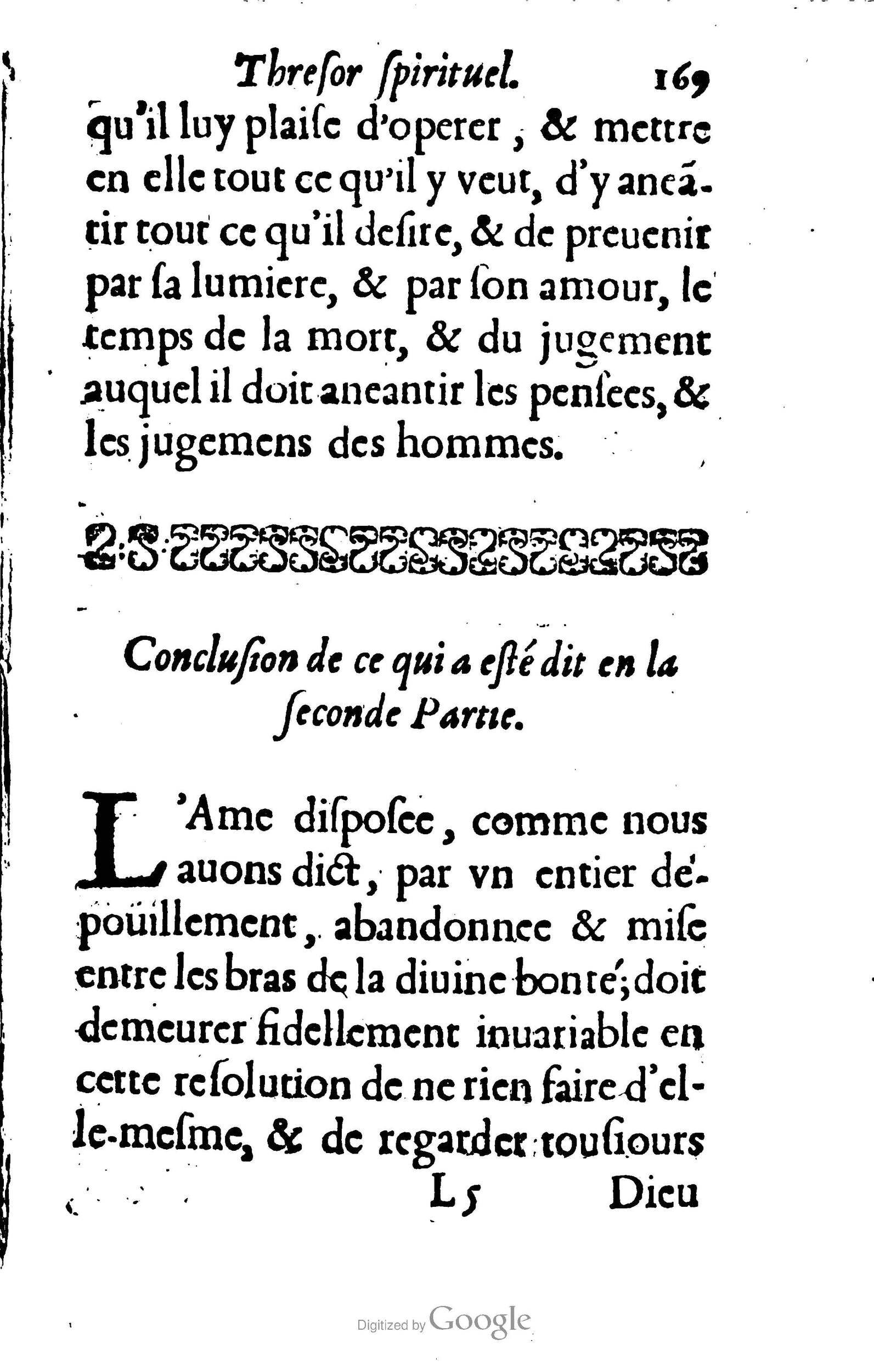 1633 - François Waudré - Trésor spirituel contenant les excellences du christianisme - BM Lyon