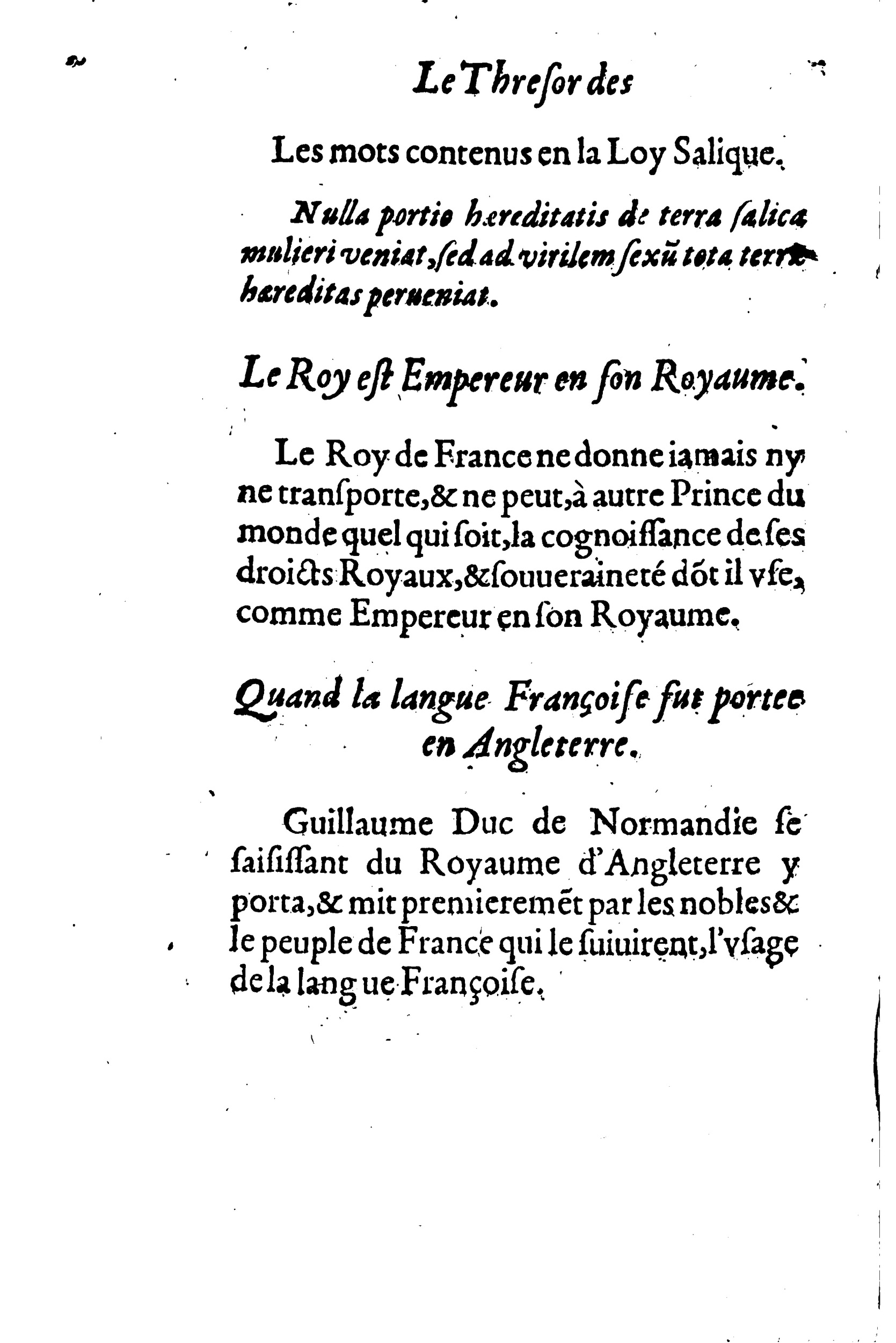 1633 - Jean Corrozet - Trésor des histoires de France - BM Lyon 1633 - Jean Corrozet - Trésor des histoires de France - BM Lyon