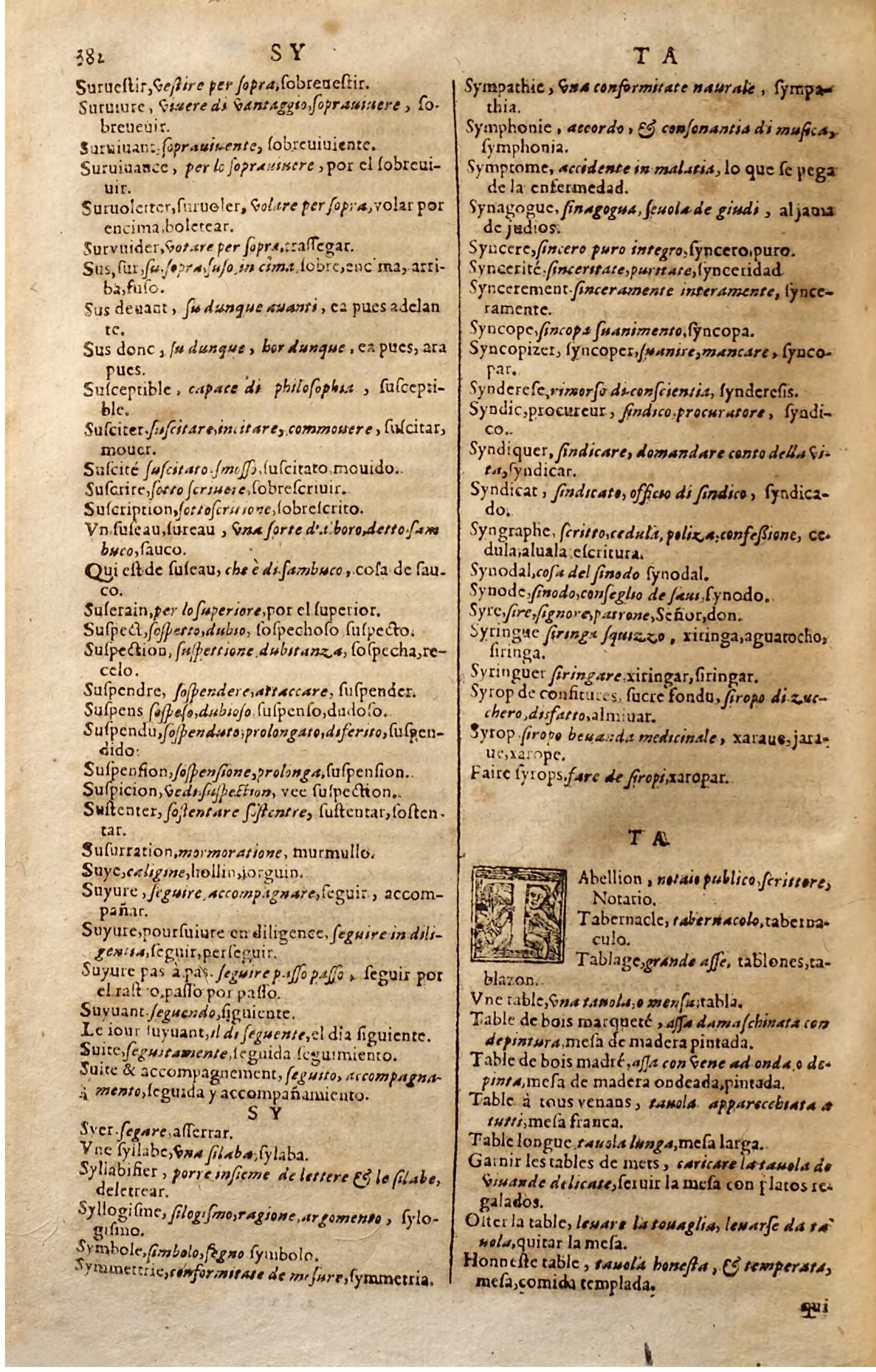 1627 - Jacques Crespin - Trésor des trois langues (Seconde partie) - Regensburg