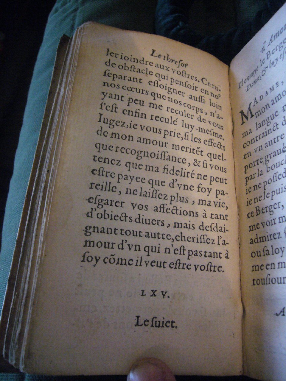 1597 - Matthieu Guillemot - Trésor d’amour - BnF Arsenal