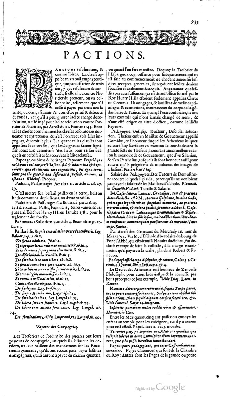 1629 - Veuve Nicolas Buon - Trésor du droit français (21754 T. 2) - BM Lyon