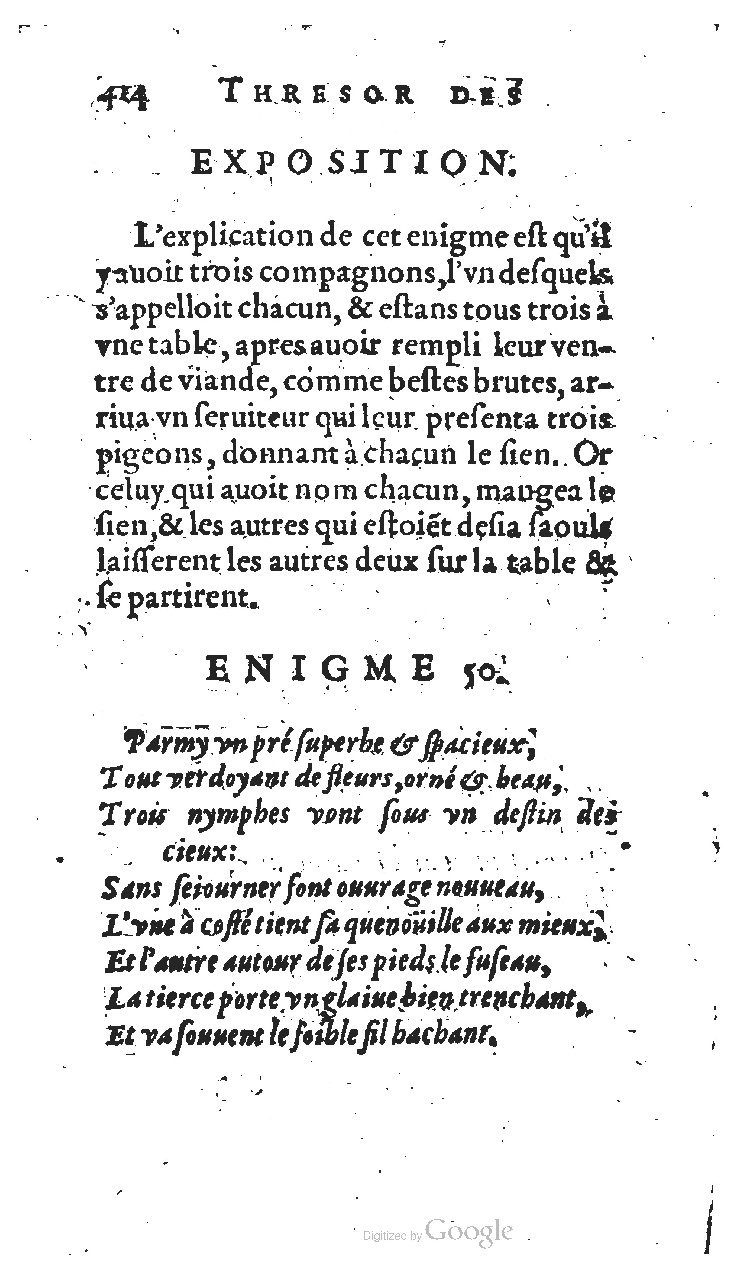 1627 - Jean Delamare - Trésor des récréations - BSB Munich