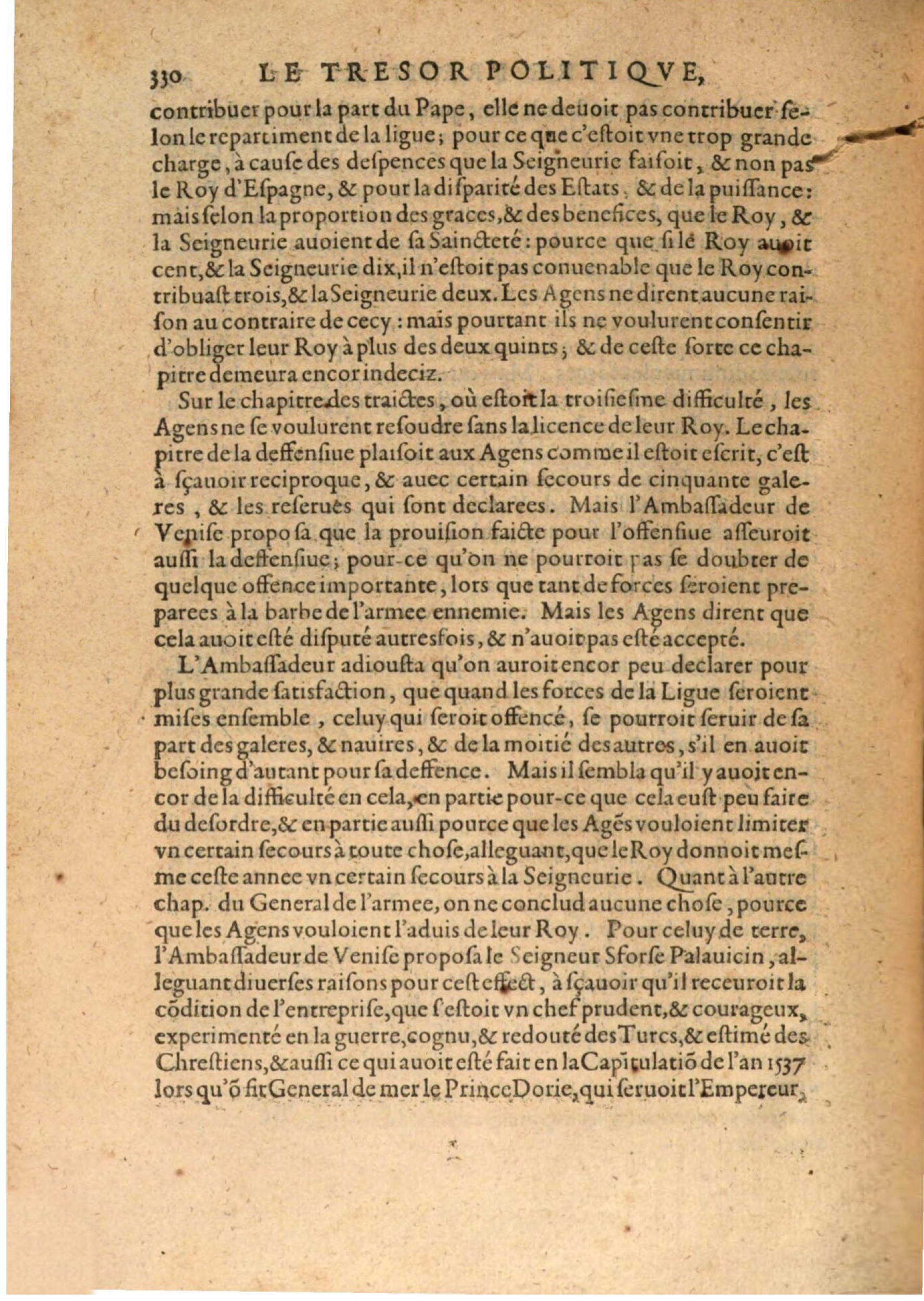 1608 - Nicolas Du Fossé - Trésor politique - BSB Munich