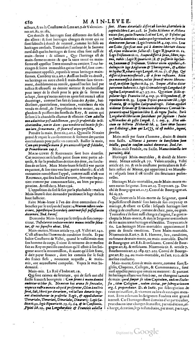 1629 - Veuve Nicolas Buon - Trésor du droit français (21754 T. 2) - BM Lyon
