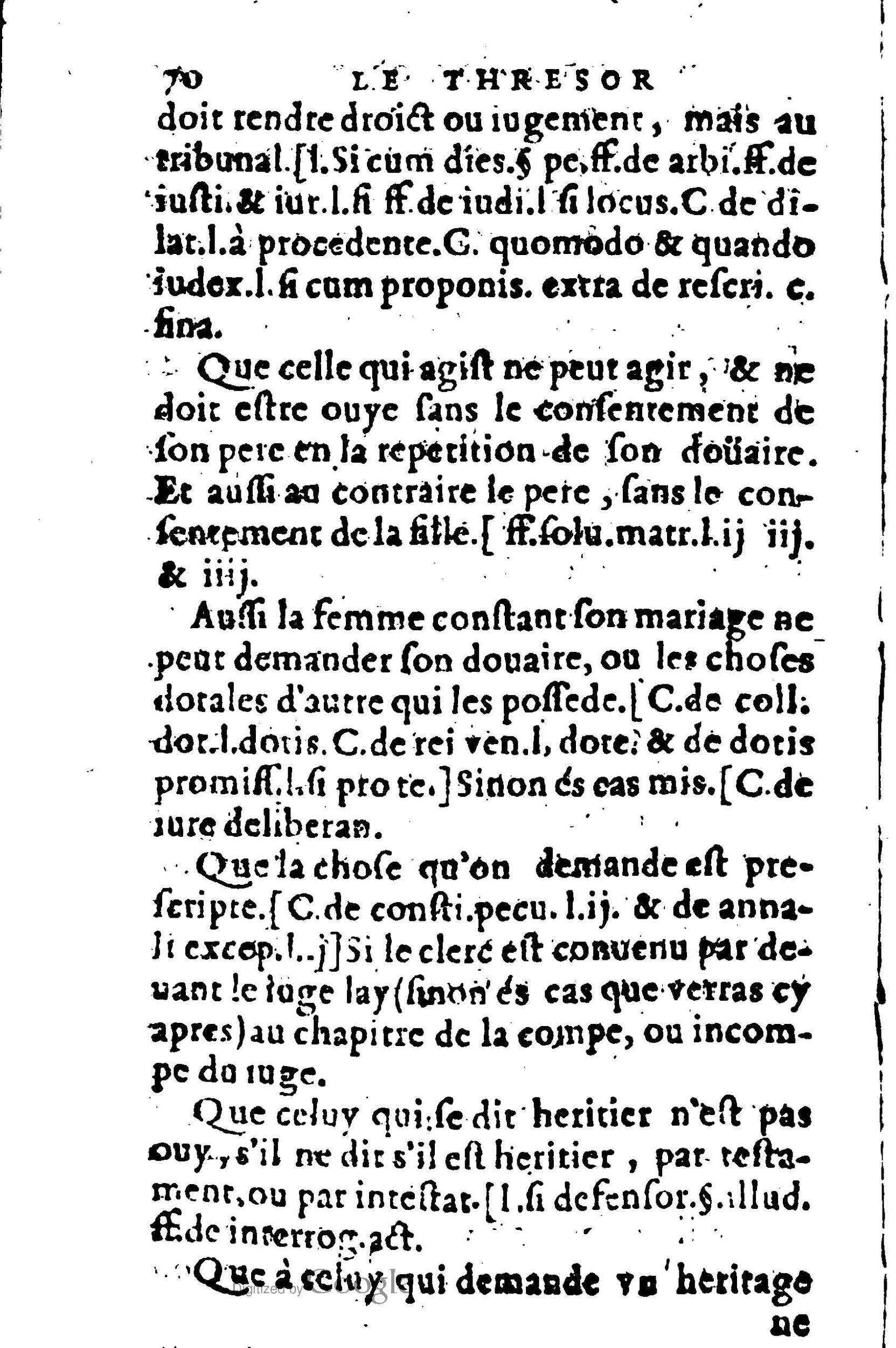 1605 - Pierre Rigaud - Trésor de pratique pour les juges - BM Lyon 1605 - Pierre Rigaud - Trésor de pratique pour les juges - BM Lyon