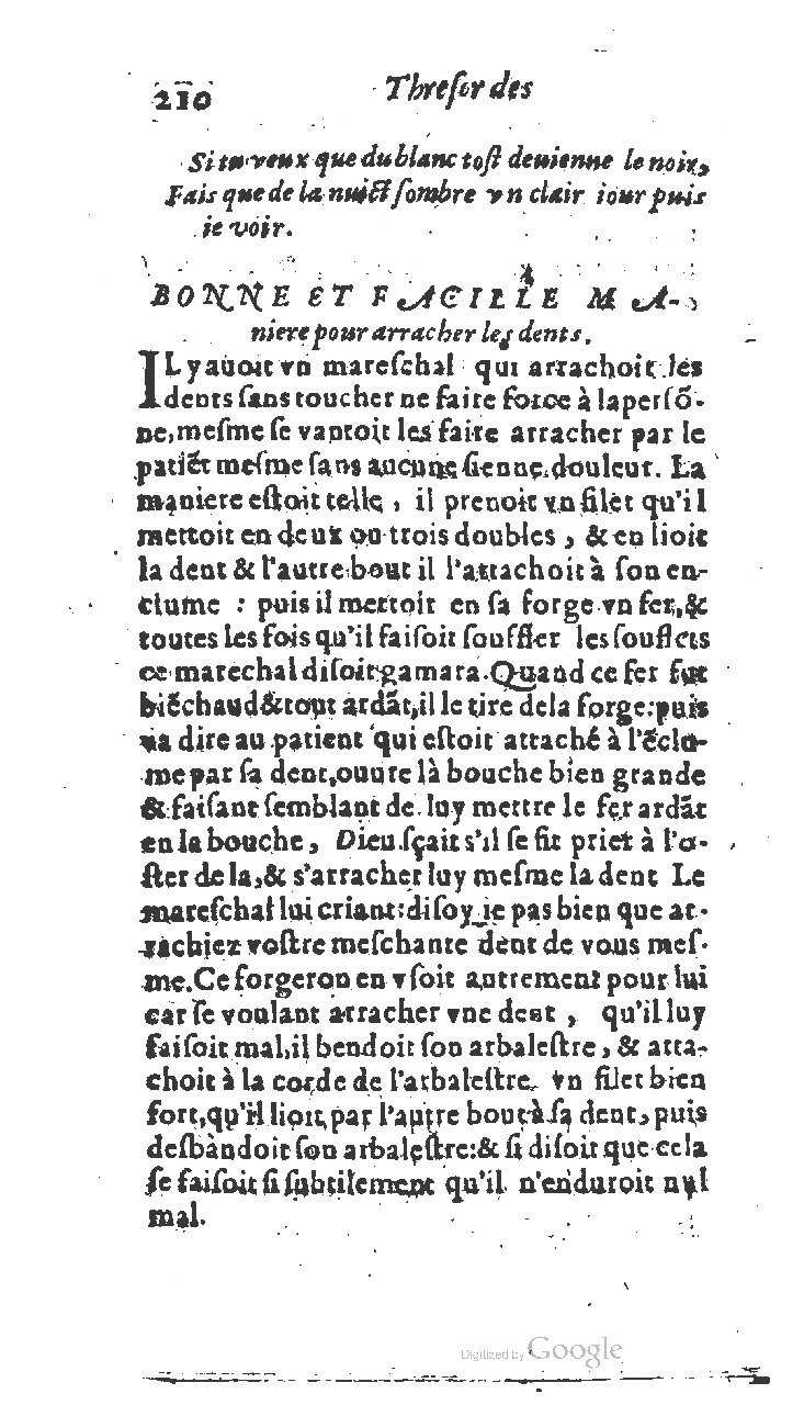 1611 - Jean Osmont - Trésor des récréations - BSB Munich