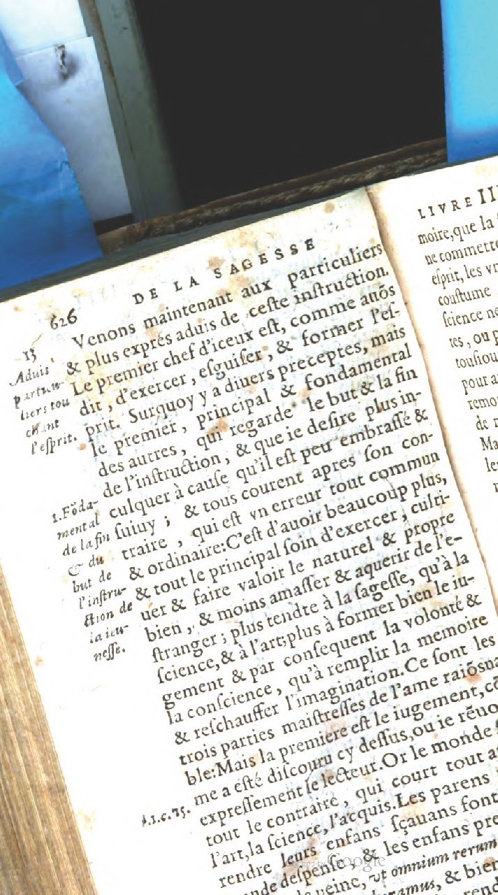 1606 - François Lefebvre - Trésor de la sagesse - BCU Lausanne