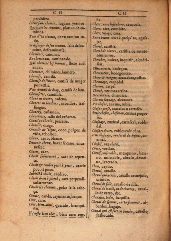 1607 - Marc Orry - Trésor des deux langues espagnole et française (Première et Seconde parties) - ÖNB Wien 1607 - Marc Orry - Trésor des deux langues espagnole et française (Première et Seconde parties) - ÖNB Wien