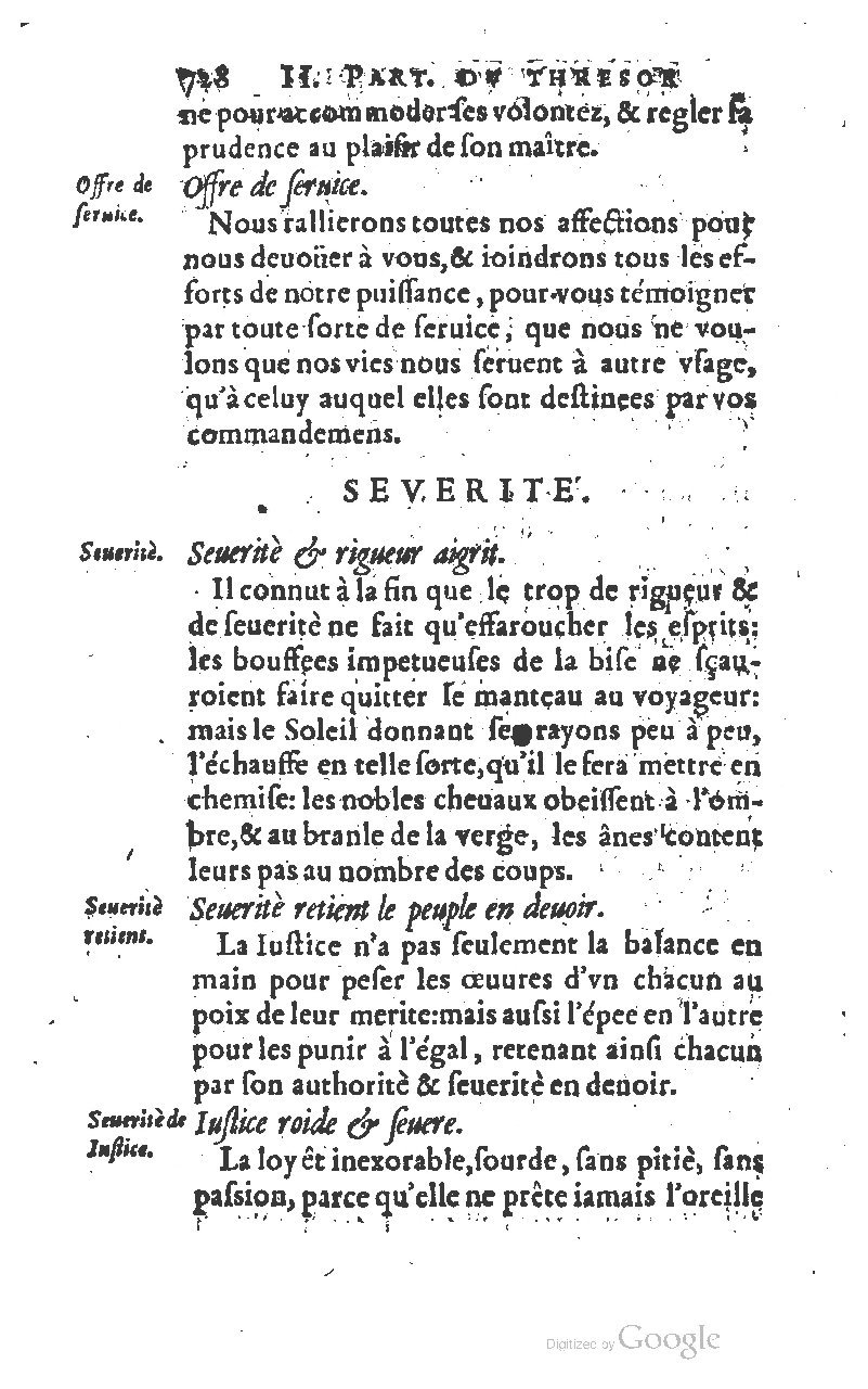 1610 - Louis Coste - Trésor de l’éloquence française (Seconde partie) - BM Lyon