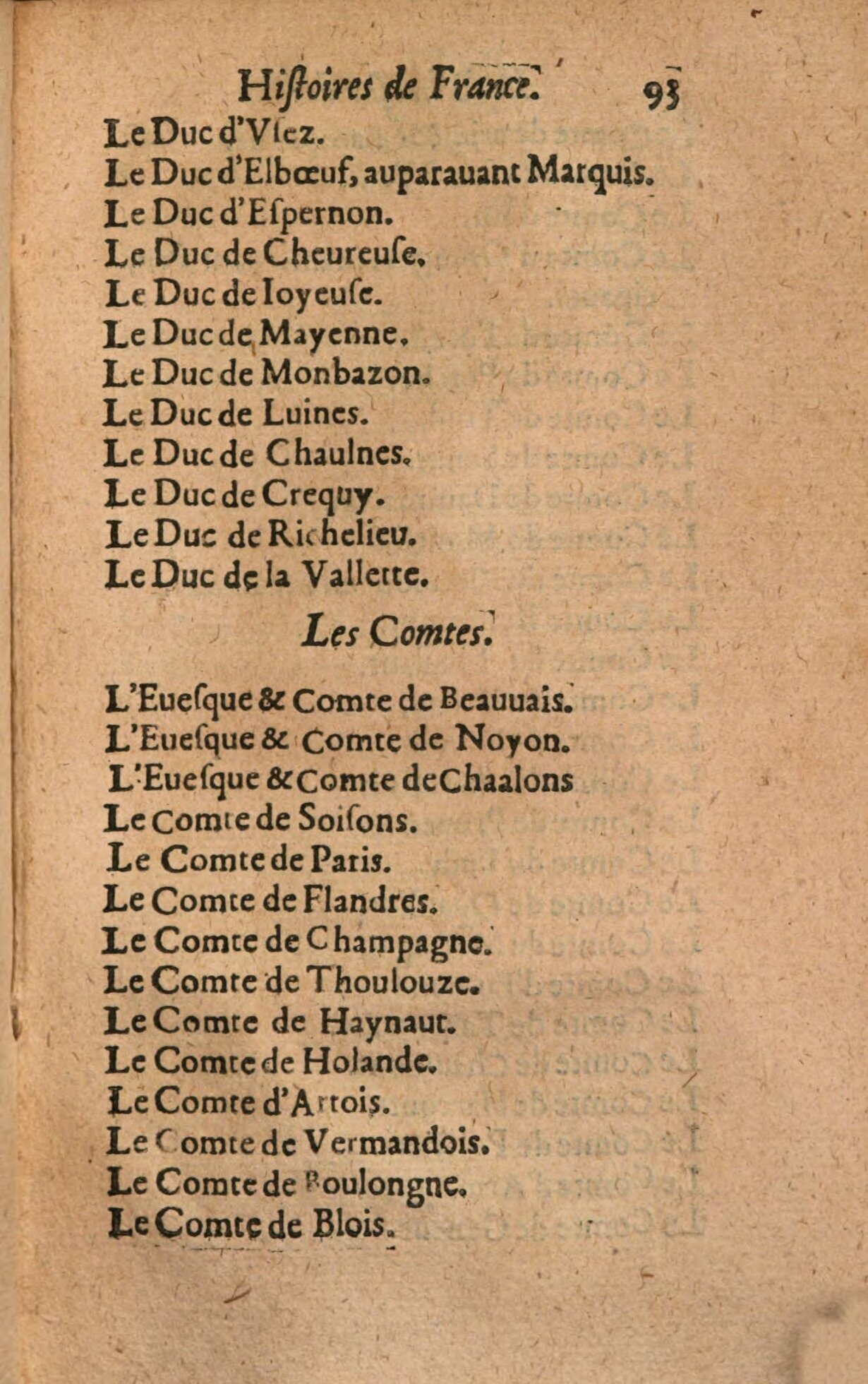 1639 - Jean Corrozet - Trésor des histoires de France - BSB Munich 1639 - Jean Corrozet - Trésor des histoires de France - BSB Munich