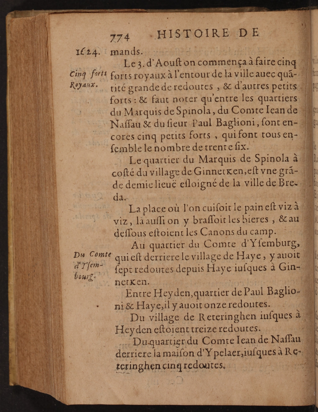 1626 - Joseph Bouillerot - Trésor de l’histoire générale de notre temps - BnF Arsenal