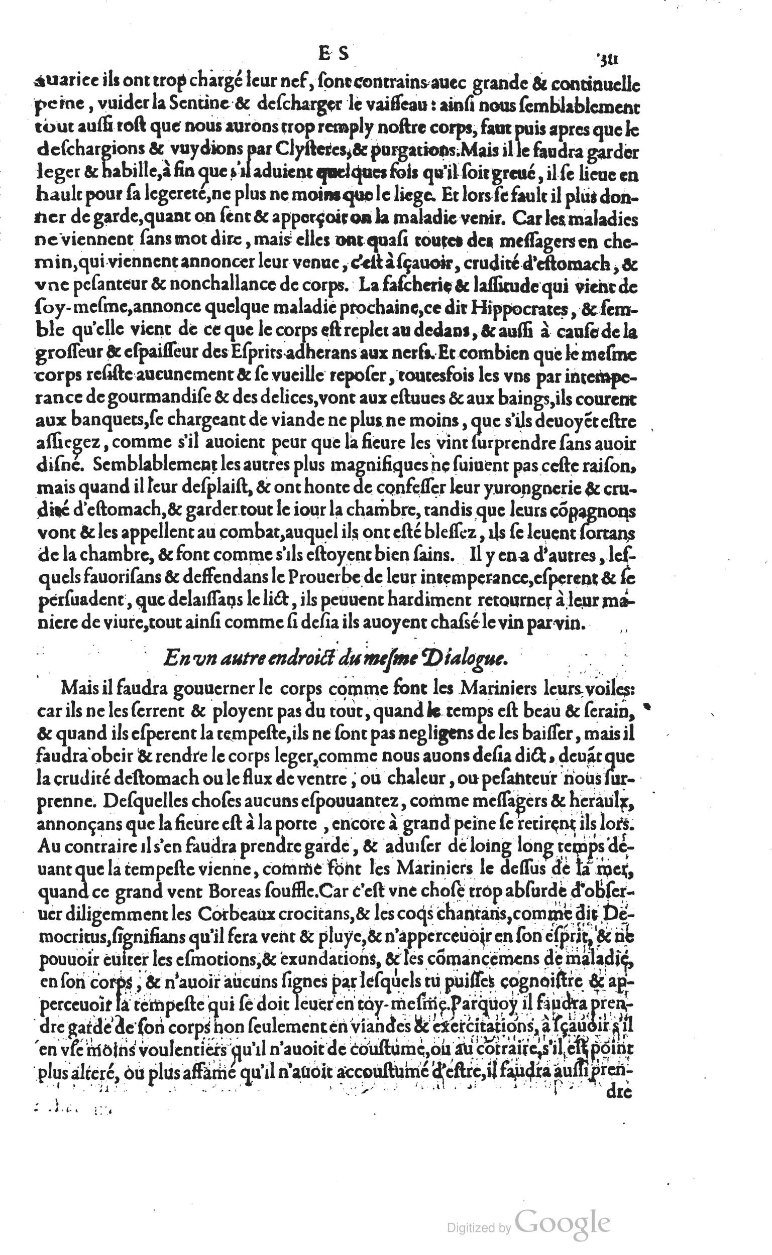 1585 - Barthélemy Honorat - Bibliothèques françaises - BSB Munich
