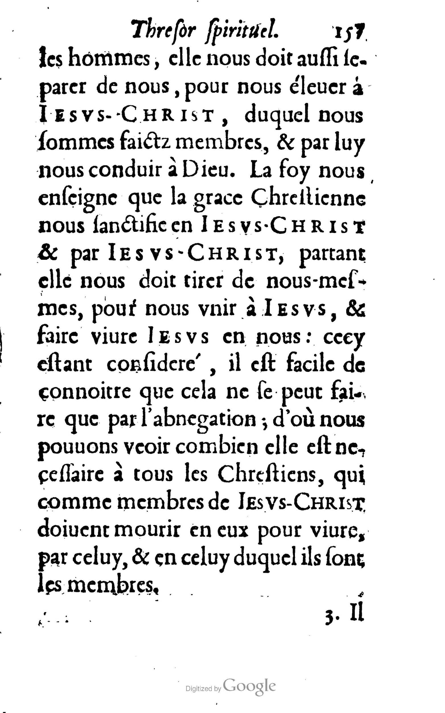 1633 - François Waudré - Trésor spirituel contenant les excellences du christianisme - BM Lyon