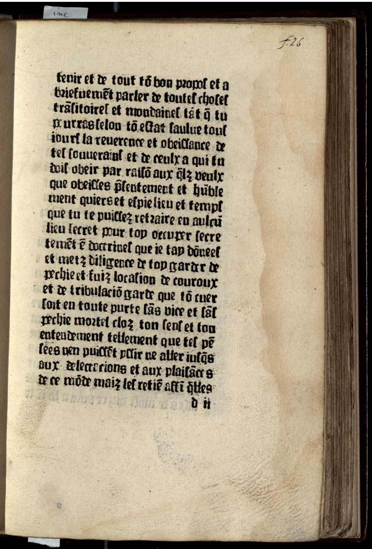 1477c. - Guillaume Le Roy - Trésor de sapience - Médiathèques Carcassonne Agglo