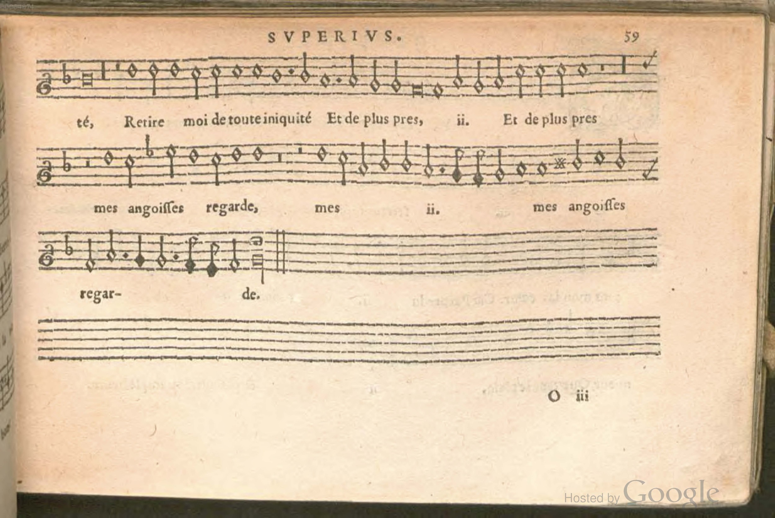 1576 - [Pierre de Saint-André] - Trésor de musique d’Orlande de Lassus Superius - BSB Munich