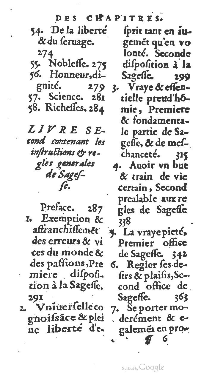 1606 - François Lefebvre - Trésor de la sagesse - BCU Lausanne