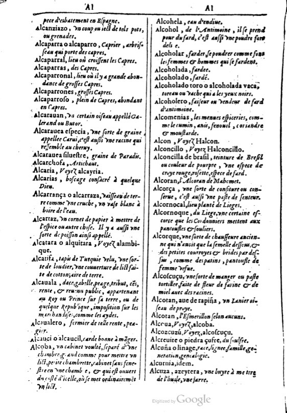 1616 - Veuve Marc Orry - Trésor des deux langues espagnole et française (Première et Seconde parties) - BM Lyon