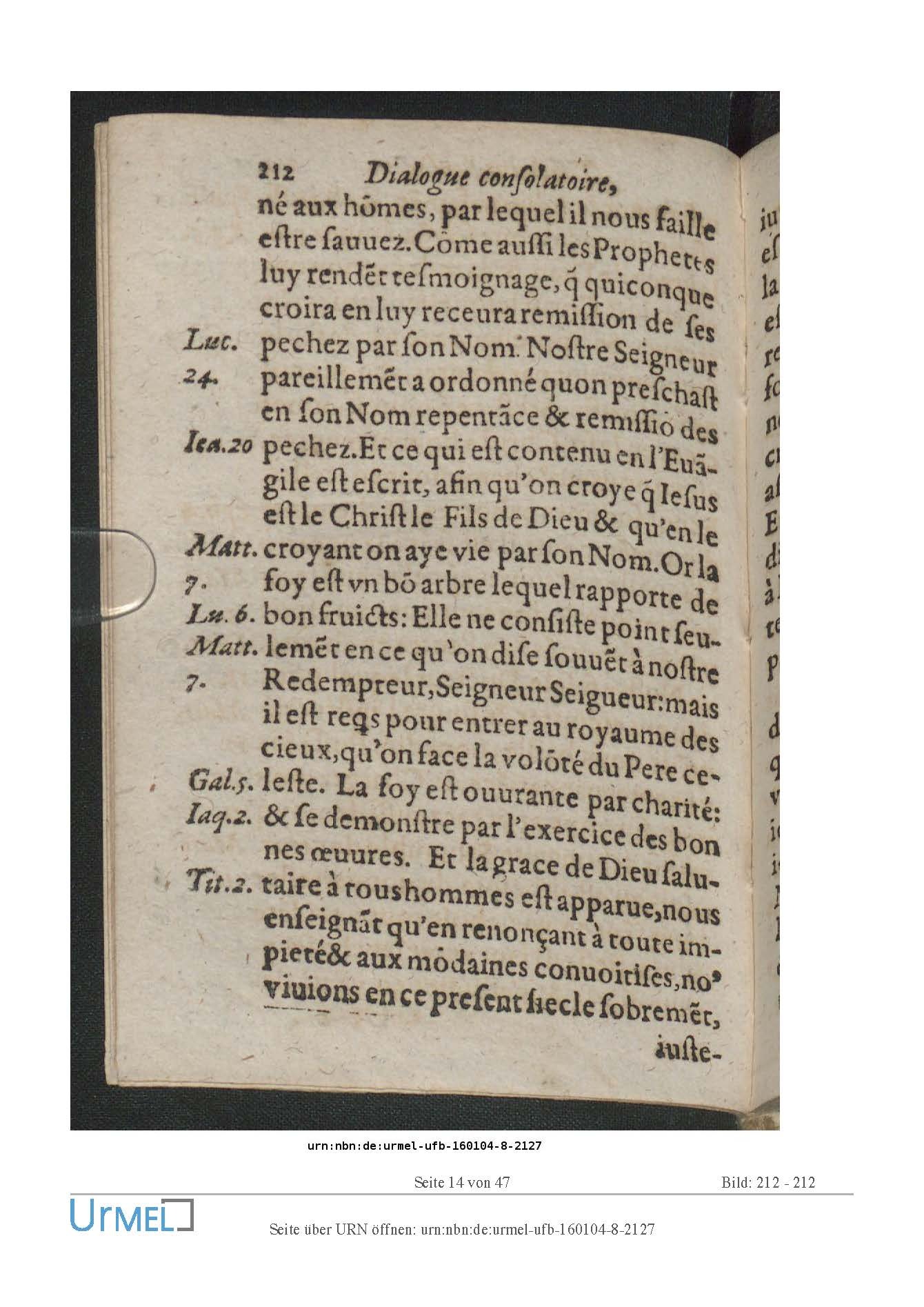 1614 - Jacques Flamand - Trésor spirituel qui contient des consolations - Universität Erfurt