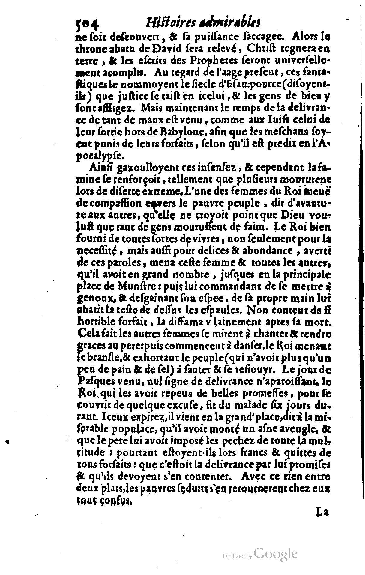 1628 - Jacques Crespin - Trésor d’histoires admirables et mémorables - BSB Munich