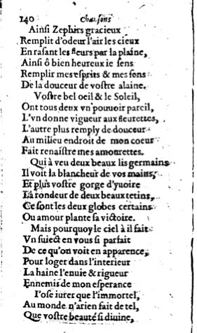 1623 - Jacques Cailloüé - Trésor ou recueil des chansons amoureuses - British Library