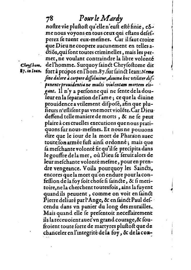 1607 - Nicolas Du Fossé - Trésor quadragésimal - T 02 - BM Lyon