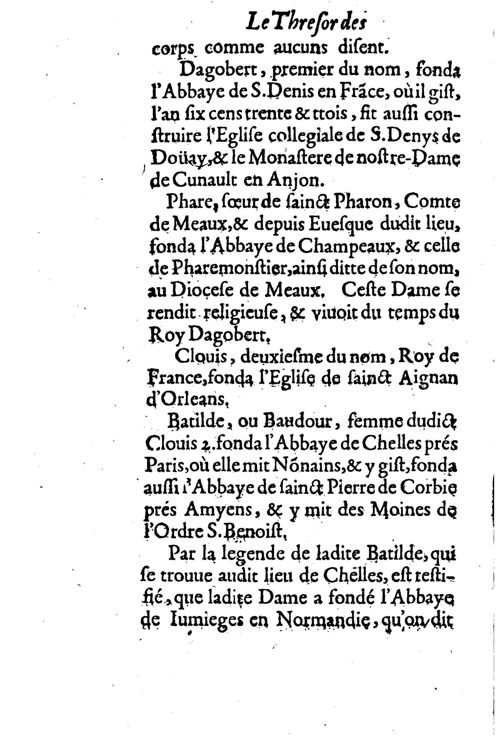 1633 - Jean Corrozet - Trésor des histoires de France - BM Lyon 1633 - Jean Corrozet - Trésor des histoires de France - BM Lyon
