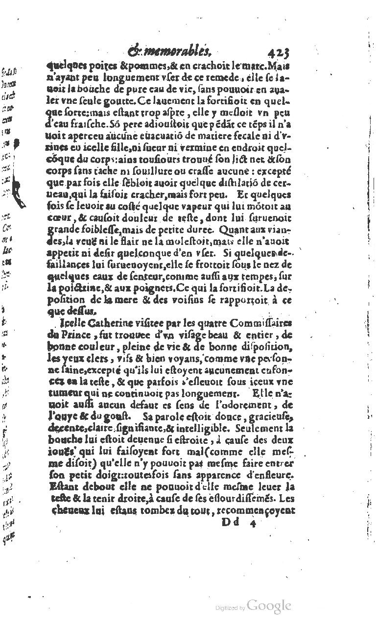 1610 - Paul Marceau - Trésor d’histoires admirables et mémorables - BSB Munich