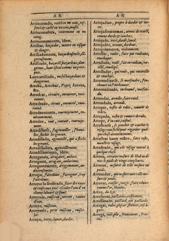 1607 - Marc Orry - Trésor des deux langues espagnole et française (Première et Seconde parties) - ÖNB Wien