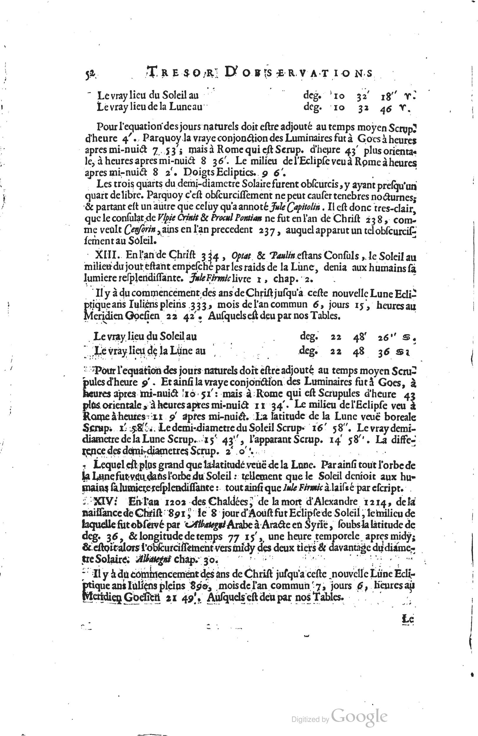 1634 - Zacharie Roman - Les Tables perpétuelles - Universiteit Leiden