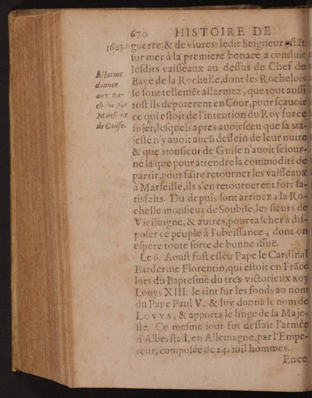 1626 - Joseph Bouillerot - Trésor de l’histoire générale de notre temps - BnF Arsenal