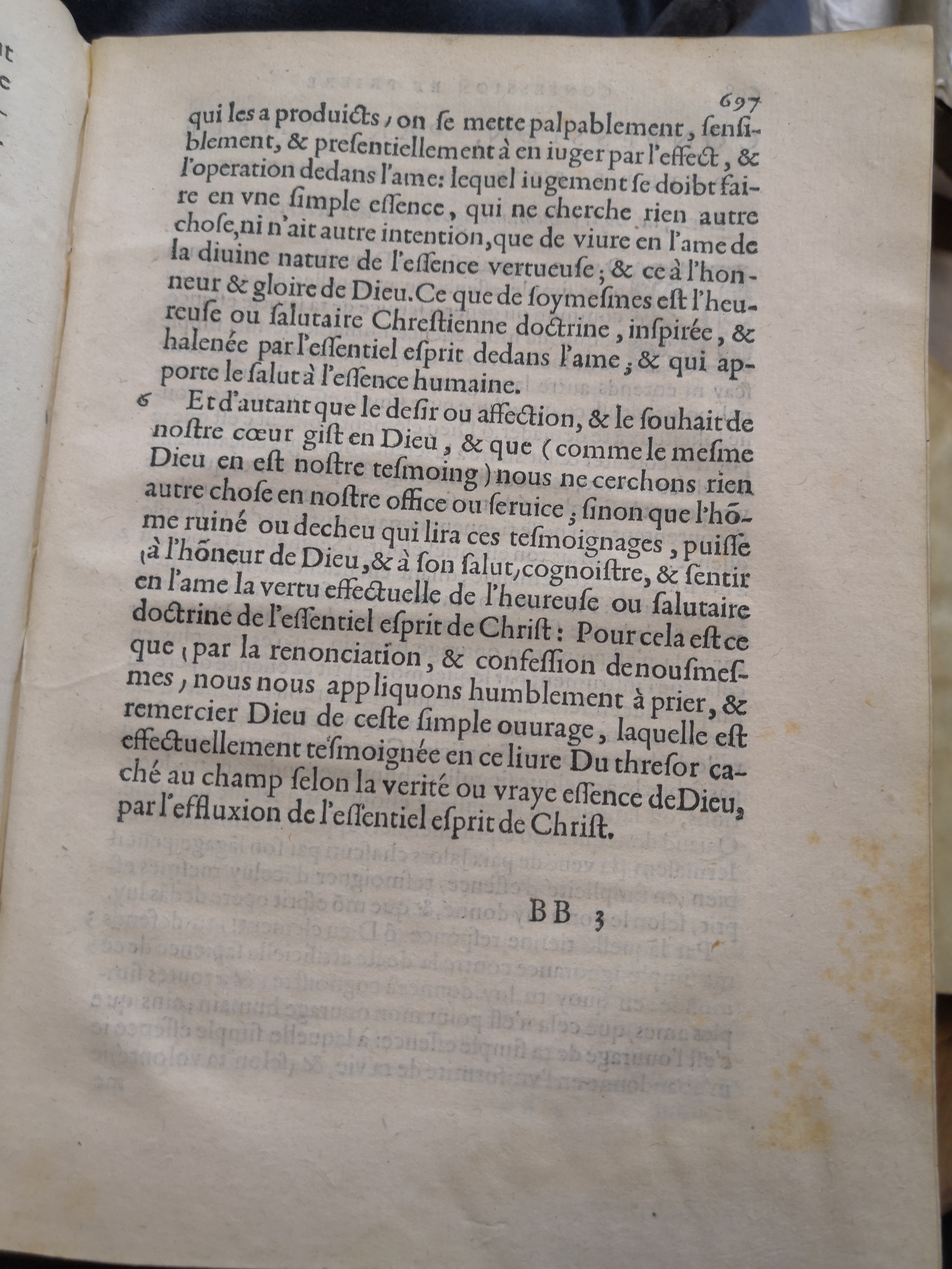1581c. - Christophe Plantin - Le Livre des témoignages du Trésor caché au champ (Livres 2, 4, 6 et 7) - Anvers Musée Plantin Moretus