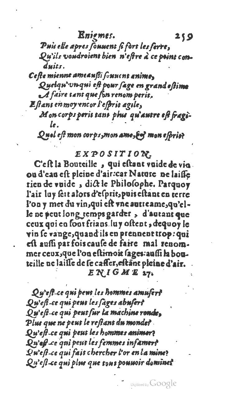 1611 - Jean Osmont - Trésor des récréations - BSB Munich