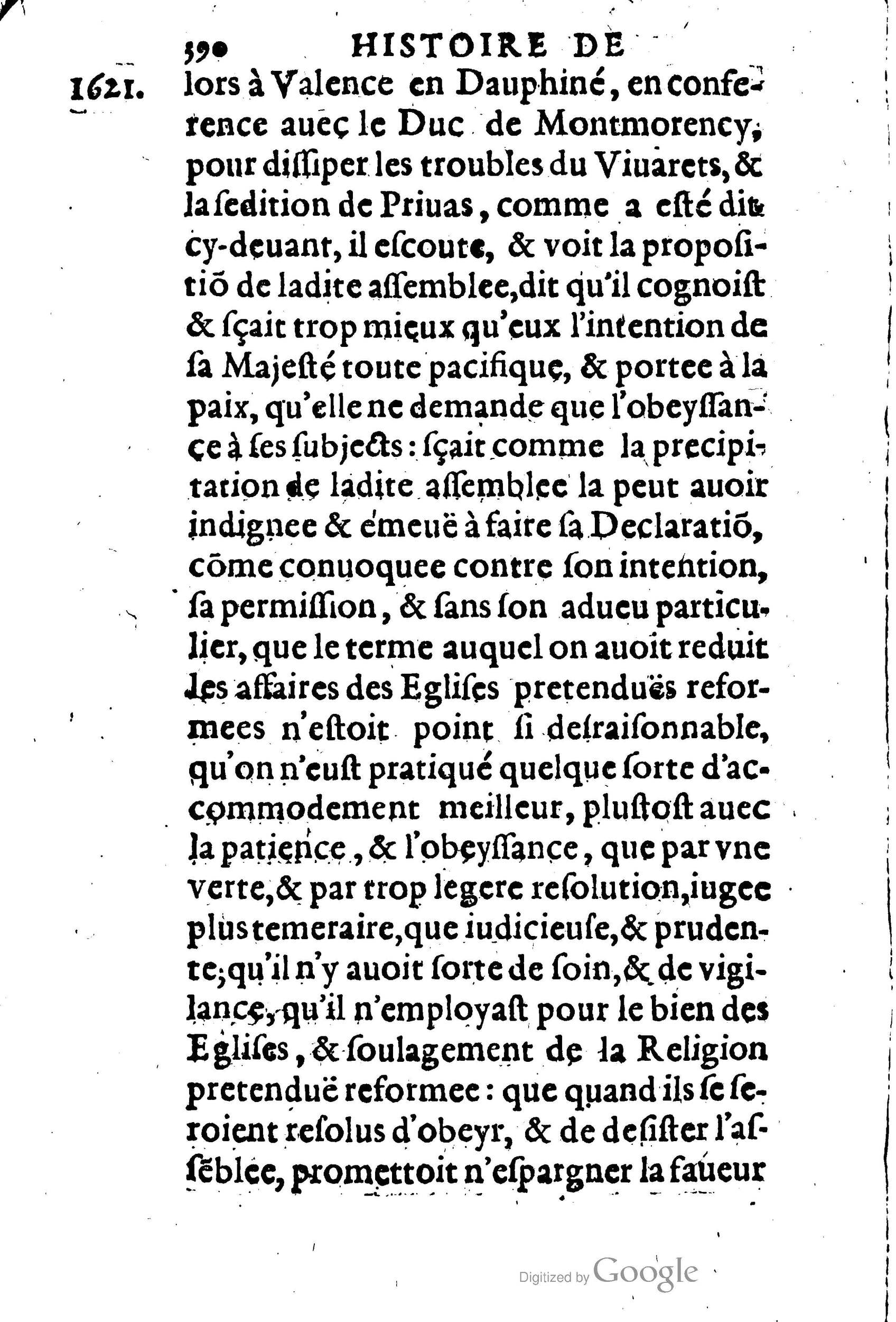 1623 - Joseph Bouillerot - Trésor de l’histoire générale de notre temps - BM Lyon