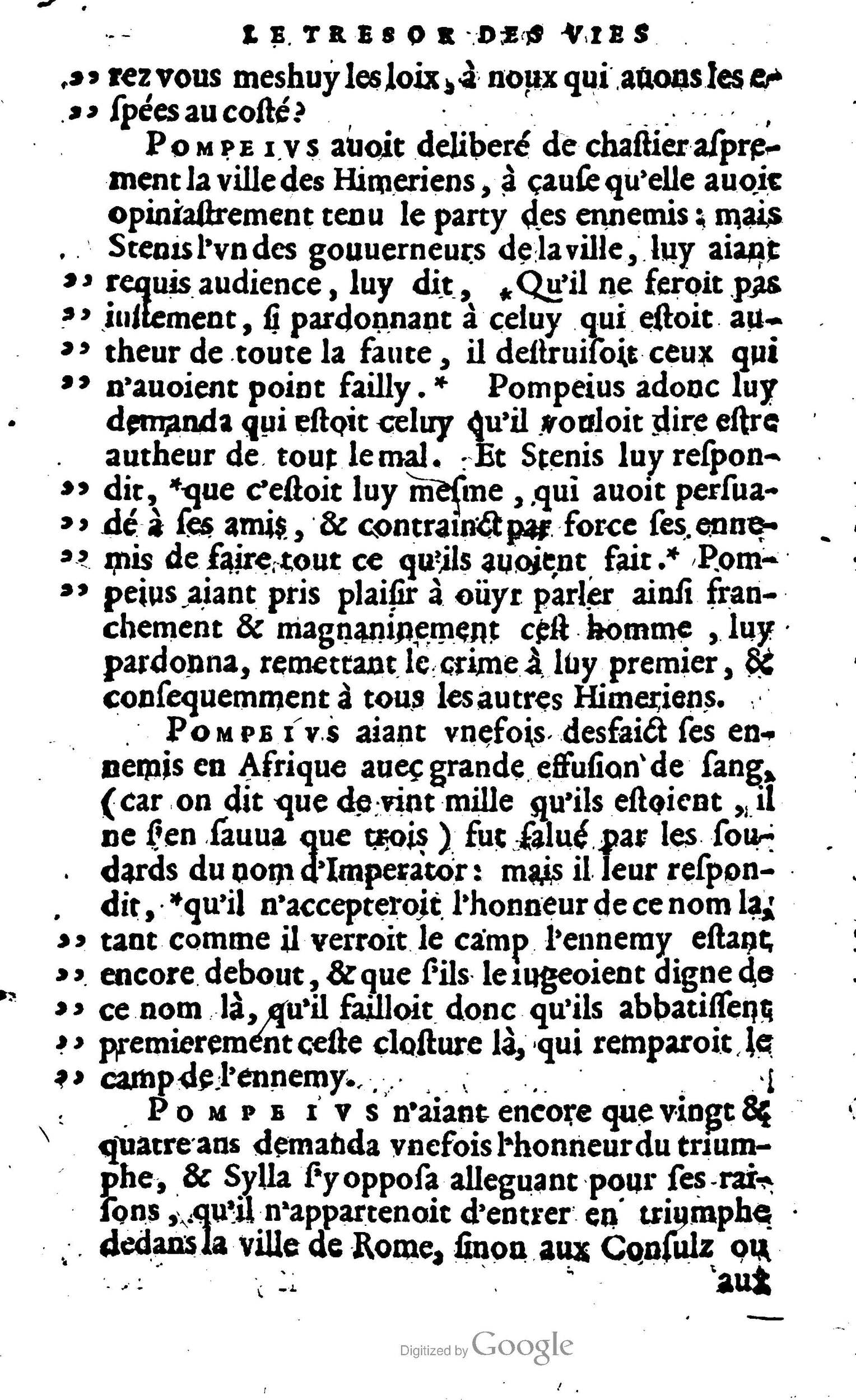 1568 - Willem Silvius - Trésor des vies de Plutarque - Anvers Plantin-Moretus 1568 - Willem Silvius - Trésor des vies de Plutarque - Anvers Plantin-Moretus