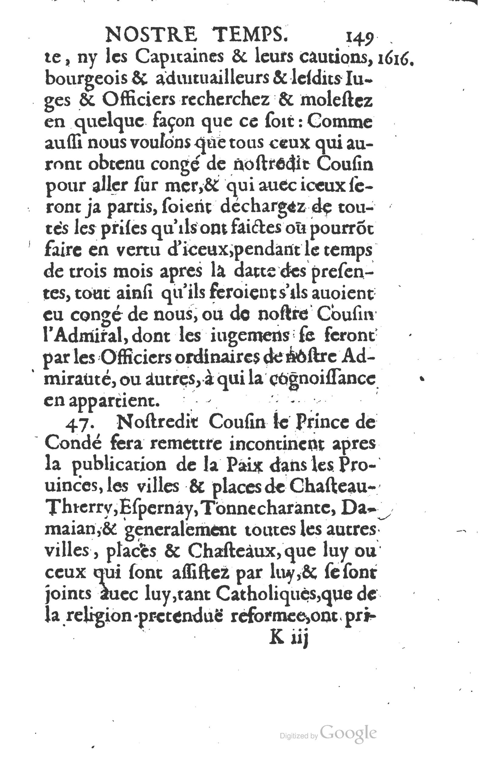 1624 - Joseph Bouillerot - Trésor de l’histoire générale de notre temps - BM Lyon 1624 - Joseph Bouillerot - Trésor de l’histoire générale de notre temps - BM Lyon