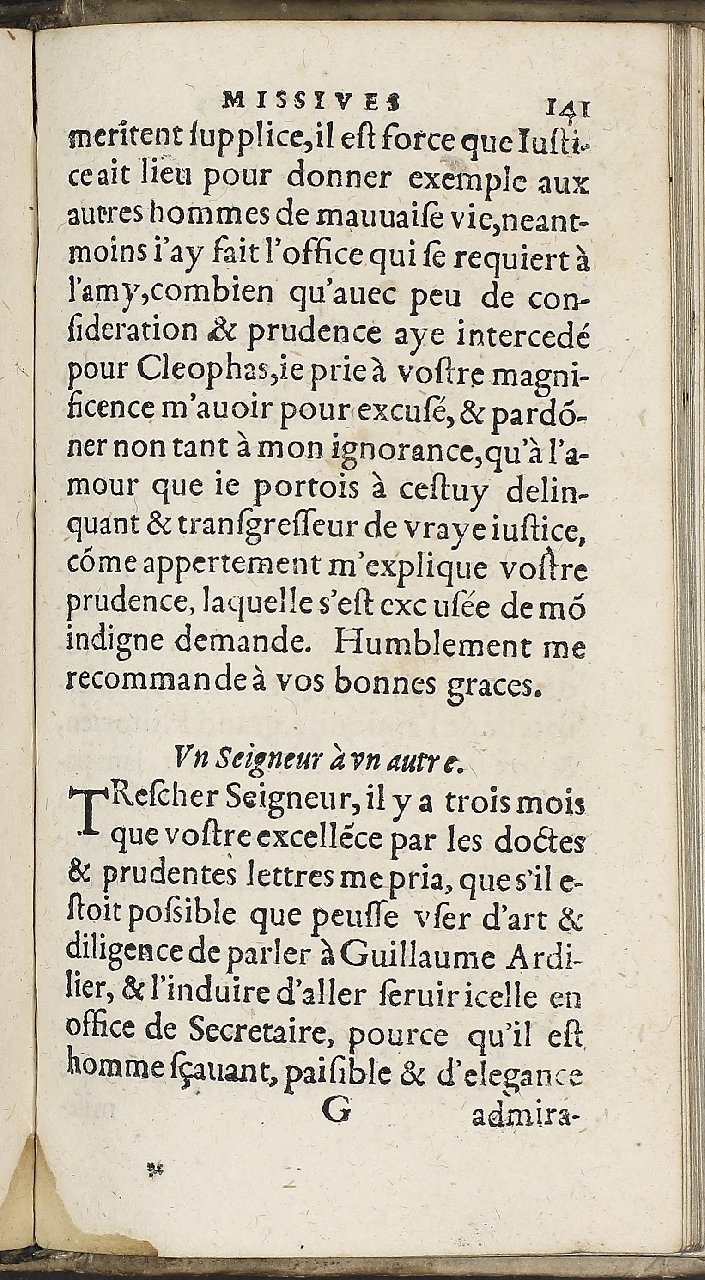 1597 - Jean Osmont - Trésor des secrétaires - Brno