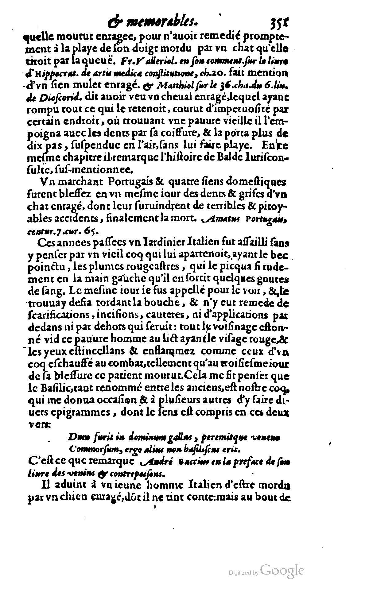 1620 - Samuel Crespin - Trésor d’histoires admirables et mémorables - BCU Lausanne